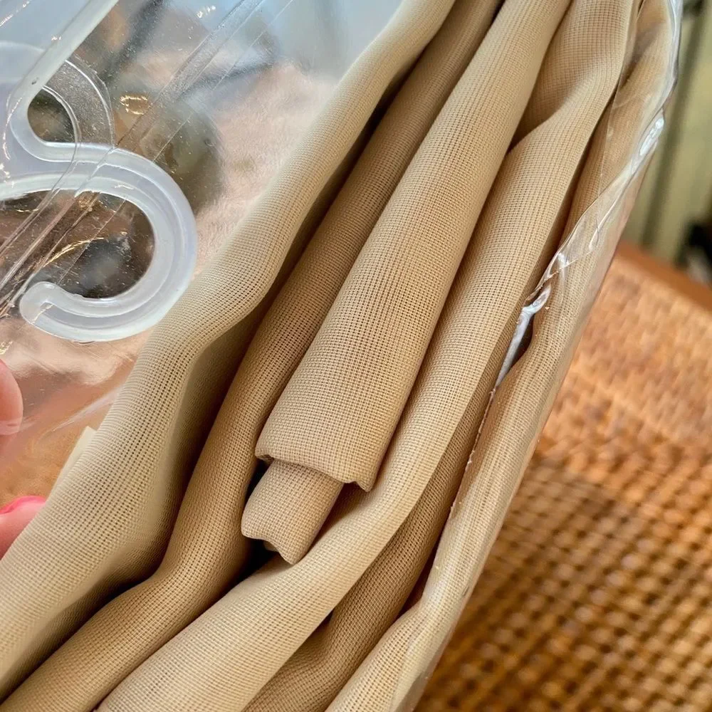 One Window Scarf *Desert Sand* Sheer NEW 60x144”